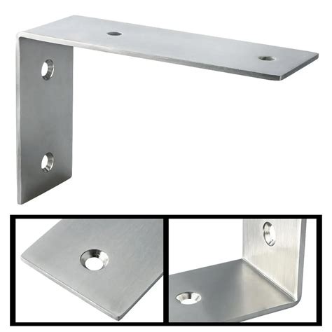 flat metal brackets 5 inches wide|flat galvanised brackets.